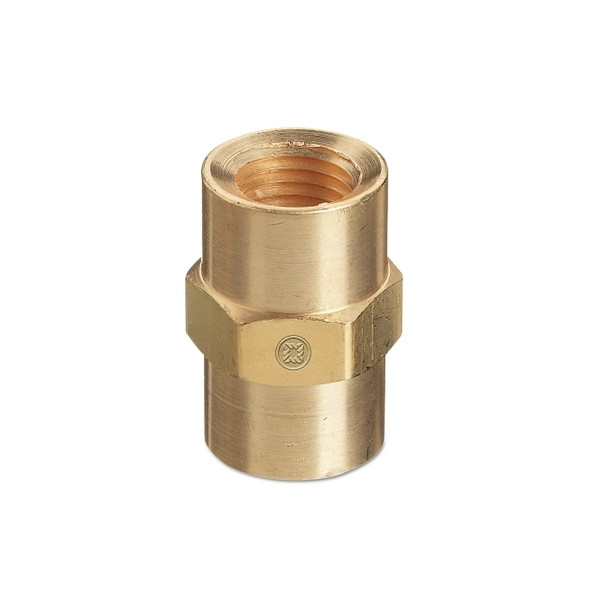 Pipe Thread Coupling, 3000 psig, Brass