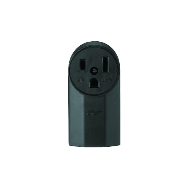 Plug and Receptacle, 2-Pole, 3-Wire, Grounding Receptacle, NEMA 6-50R