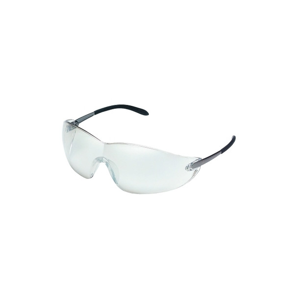 Blackjack Elite Protective Eyewear, Clear Mirror Lens, Duramass