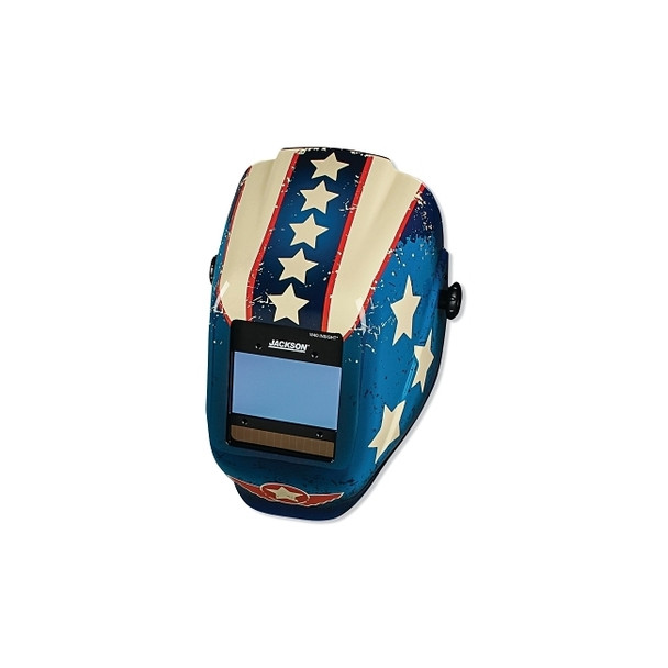 Insight Digital Variable ADF Welding Helmet, SH9 to SH13, Stars & Scars, 3.93 in x 2.36 in