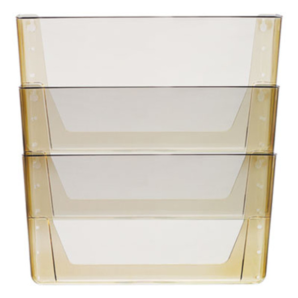 Storex FILE,WALL,LTR,3/PK,SMK 70246U06C
