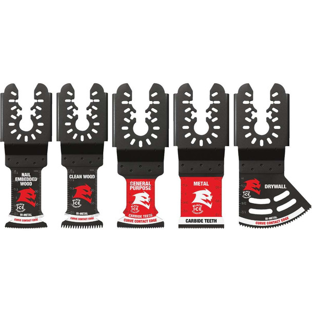 Diablo Universal Fit General Purpose Oscillating Blade Set (5-Piece) DOU5S