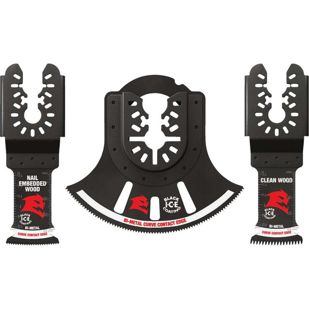 Diablo Universal Fit Bi-Metal Oscillating Blade Set (3-Piece) DOU3BS