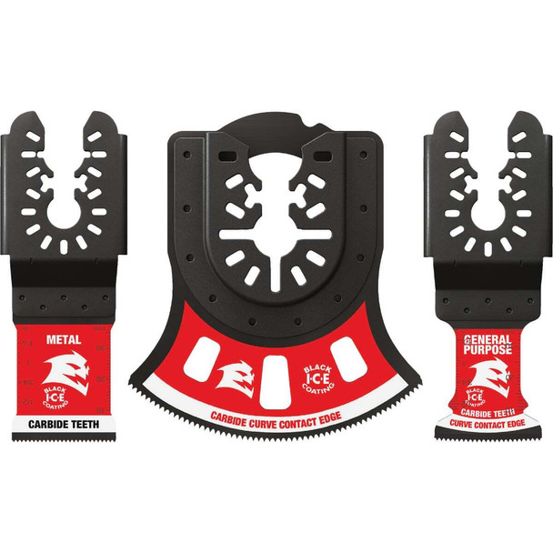 Diablo Universal Fit Carbide Oscillating Blade Set (3-Piece) DOU3CS