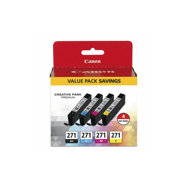 Canon® 0390c005 (cli-271) Ink, Black/cyan/magenta/yellow 0390C005 Canon® 0390c005 (cli-271) Ink, Black/cyan/magenta/yellow 0390C005