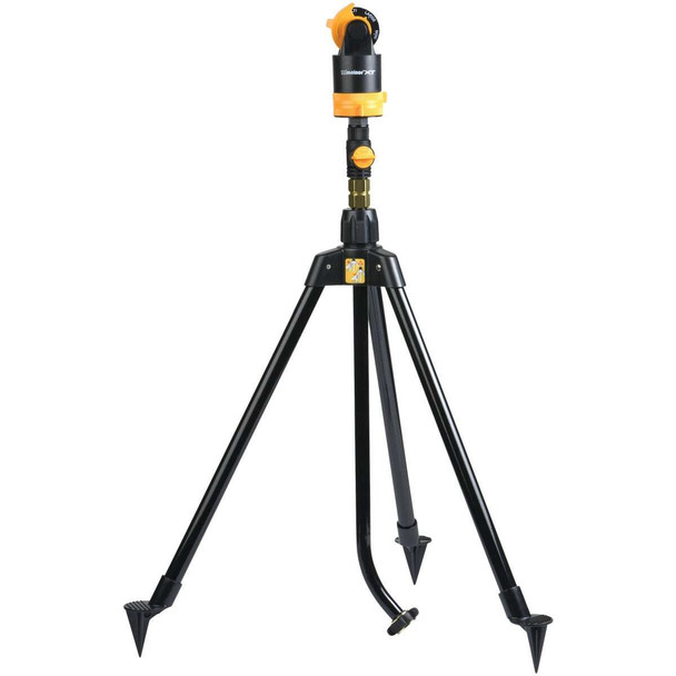 Melnor 80 Ft. Dia. 6-Pattern Tripod Rotary Sprinkler 15752
