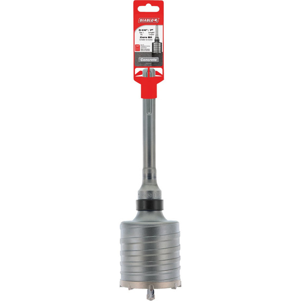 Diablo SDS-MAX 3-1/4 In. x 7 In. Carbide-Tipped Core Rotary Hammer Drill Bit
