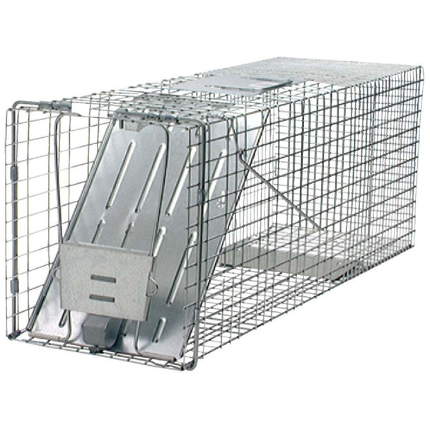 Havahart Professional Galvanized Steel 32 In. Large Live Animal Trap 1079