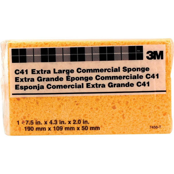 3M 7.5 In. x 4.3 In. Yellow Sponge C41