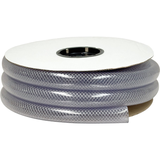 Abbott Rubber 2 In. x 1/2 In. x 50 Ft. Clear T12 Braided PVC Tubing T12005008