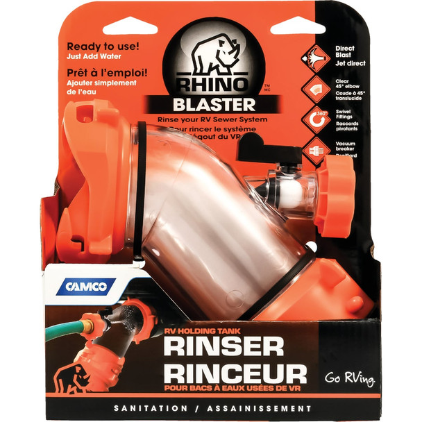 Camco Rhino Blaster RV Sewer Hose Rinser 39080