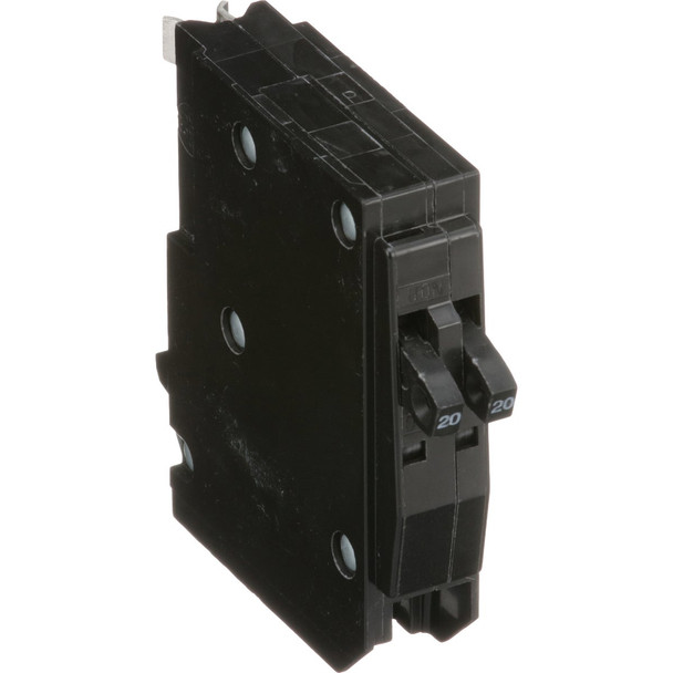 Square D QO 20A/20A Single-Pole Standard Trip Tandem Circuit Breaker QOT2020CP