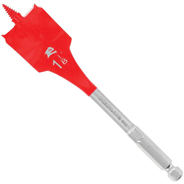 Diablo 1-1/8 In. x 6 In. SPEEDemon Spade Bit DSP2140