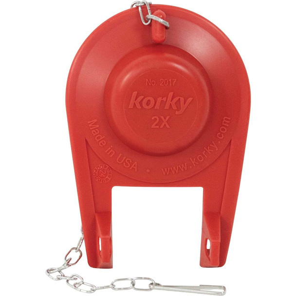 Korky Ultra 2 In. x 2 In. Rubber High Performance Universal Flapper 2017BP