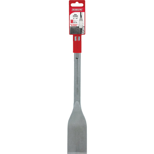Diablo SDS-Max 2 In. x 12 In. Tile Chisel Bit DMAMXCH1020