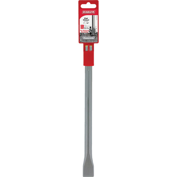 Diablo SDS-Max 1 In. x 12 In. Flat Chisel Bit DMAMXCH1030