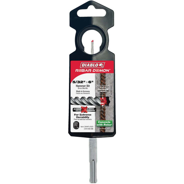 Rebar Demon 5/32x6 Sds+ Hammer Bit DMAPL4020