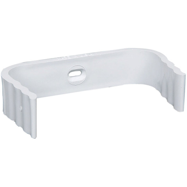 Amerimax 2 In. x 3 In. Traditional K-Style White Vinyl Downspout Clip M0634-30HP