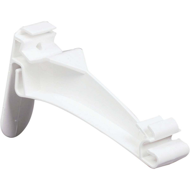 Amerimax 5 In. Traditional K-Style White Vinyl Hidden Gutter Hanger M0722BHP