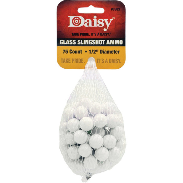 Daisy Glass 1/2 In. Slingshot Ammunition (100-Count) 998384-446