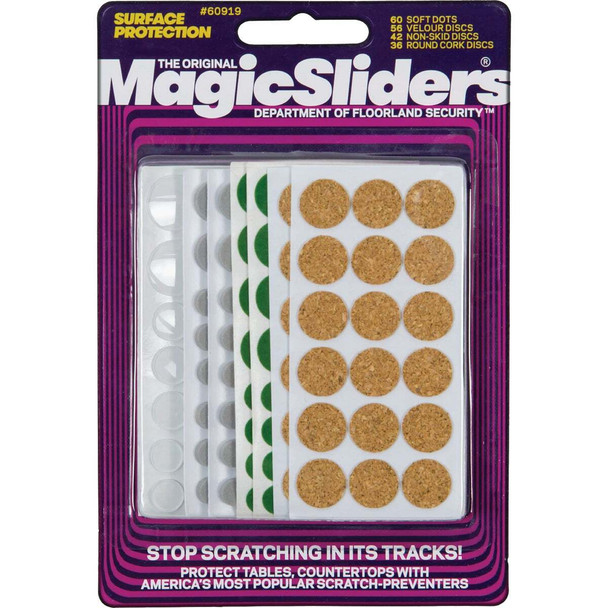 Magic Sliders Round Surface Protection Value Pack (194-Piece) 60919