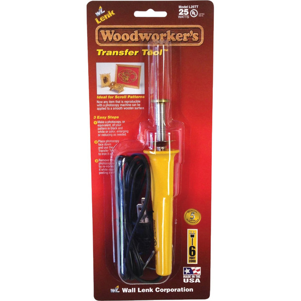 Wall Lenk Woodworker's 25W Transfer Tool L25TT