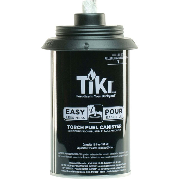 Tiki Easy Pour 12 Oz. Metal Torch Fuel Canister 1317054