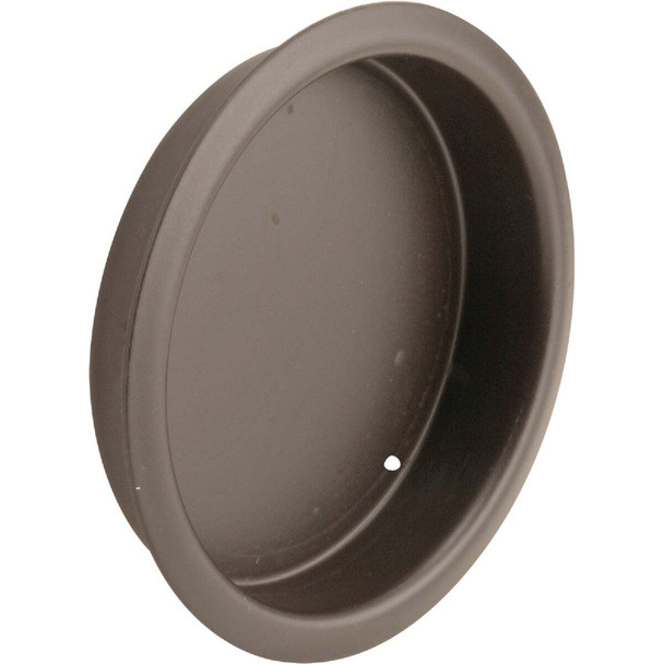 Prime-Line 2-1/8 In. Bronze Closet Door Finger Pull (2 Count) N 7211