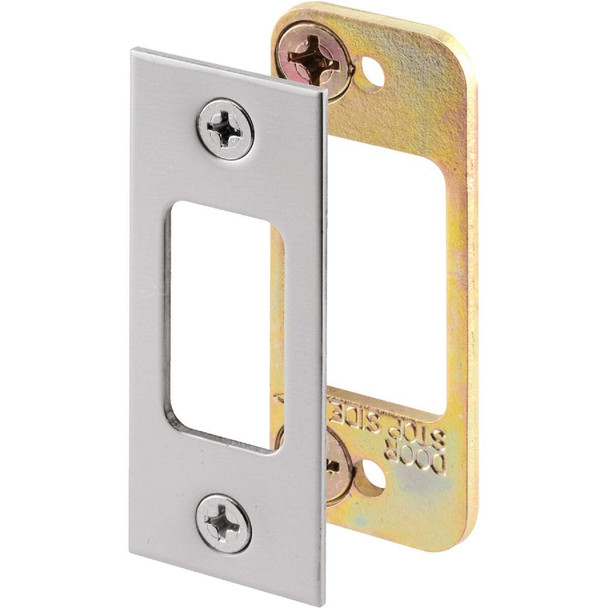 Defender Security Satin Nickel High Security Deadbolt Strike E 2483