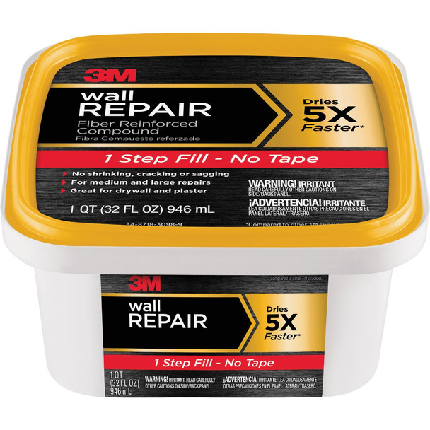 3M High Strength Large Hole Repair, 32 Oz. LHR-32-BB