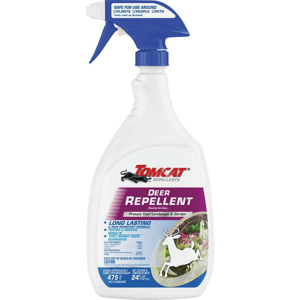 TOMCAT 24 Oz. Ready-To-Use Trigger Spray Deer Repellent 0491210