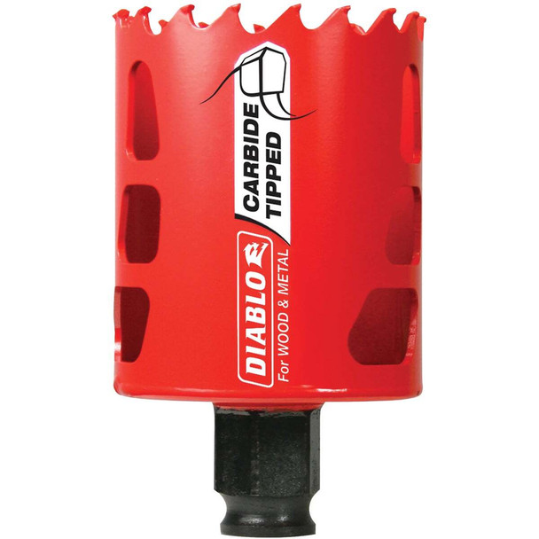 Diablo 2-1/8 In. Carbide-Tipped Hole Saw DHS2125CT