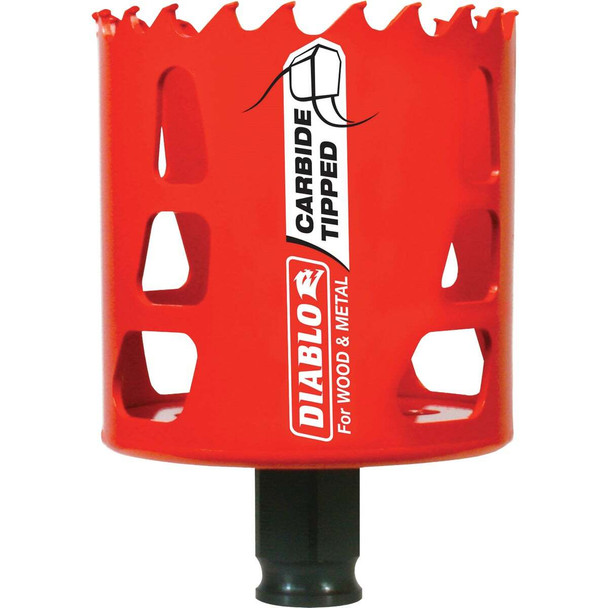 Diablo 2-1/2 In. Carbide-Tipped Hole Saw DHS2500CT