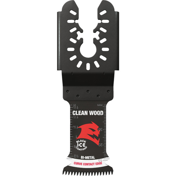 Diablo Universal Fit 1-1/4 In. Bi-Metal Oscillating Blade for Clean Wood