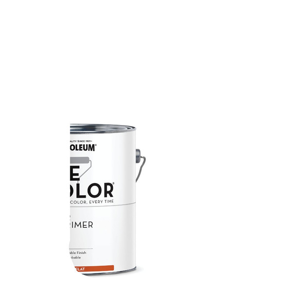 Rust-Oleum Sure Color Flat White Interior Wall Paint and Primer, Gallon 380215