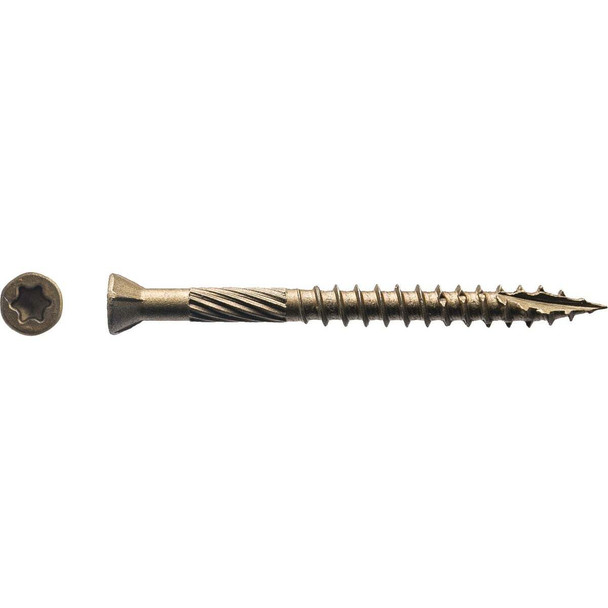Big Timber #9 x 2-1/2 In. Bronze Trim Screw (1 Lb.) 1THB9212