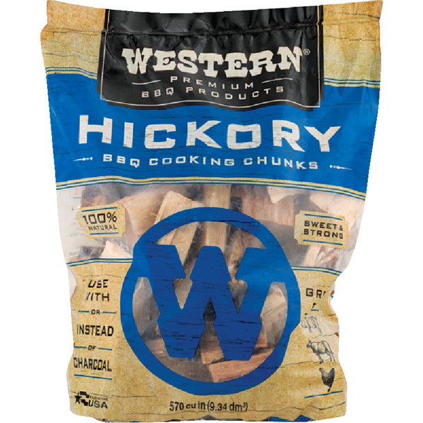 Western 500 Cu. In. Hickory Wood Smoking Chunks 78155