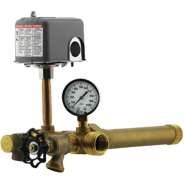 PLUMBEEZE Pressure Tank Installation Kit PENL-TPB10LU-SD
