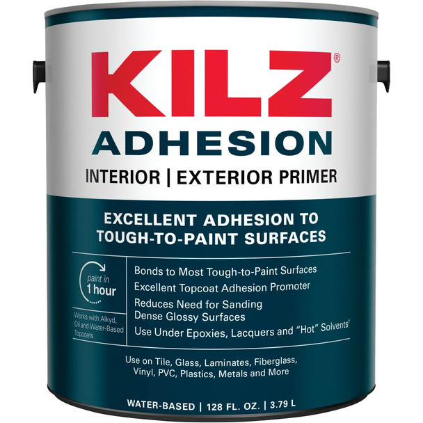 Kilz 1 Gal. Interior/Exterior Water Base Adhesion Bonding Primer L211111