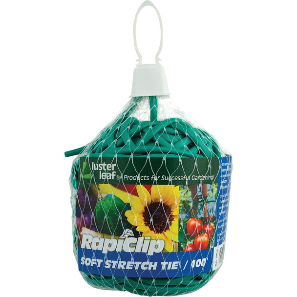 Rapiclip 100 Ft. Green Soft Stretch Plant Tie 868
