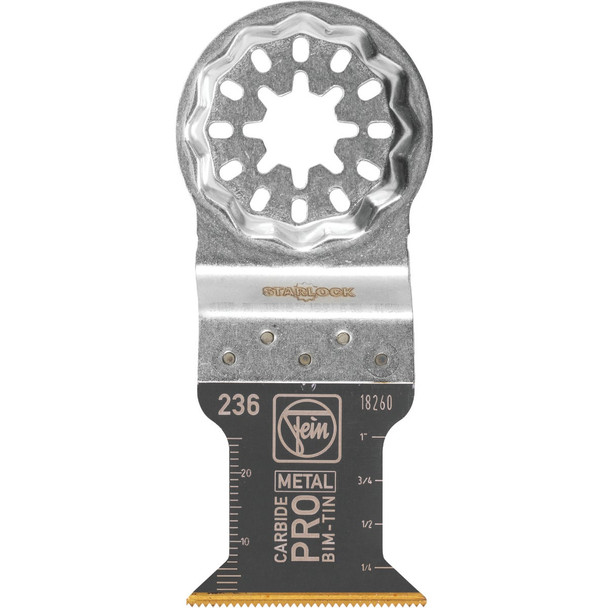 Fein E-Cut Carbide Pro 1-3/8 In. Oscillating Blade (3-Pack) 63502236270