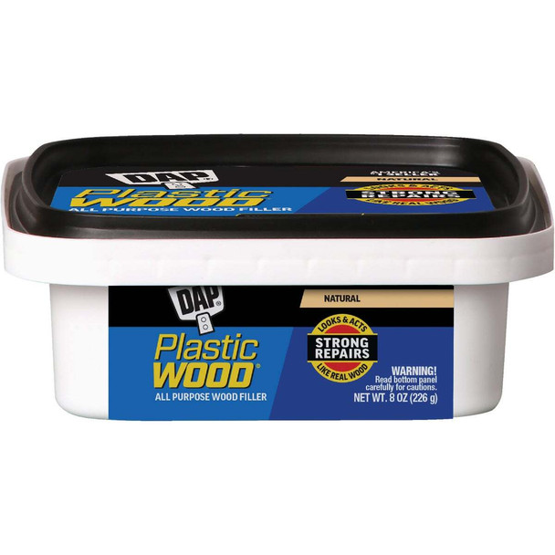 Dap Plastic Wood 8 Oz. Natural All Purpose Wood Filler 7079808135
