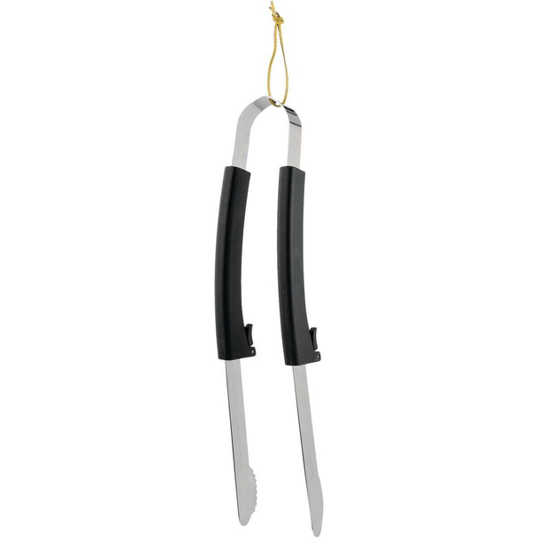 Mr. Bar-B-Q 15.75 In. Stainless Steel Kickstand Barbeque Tongs 02972Y