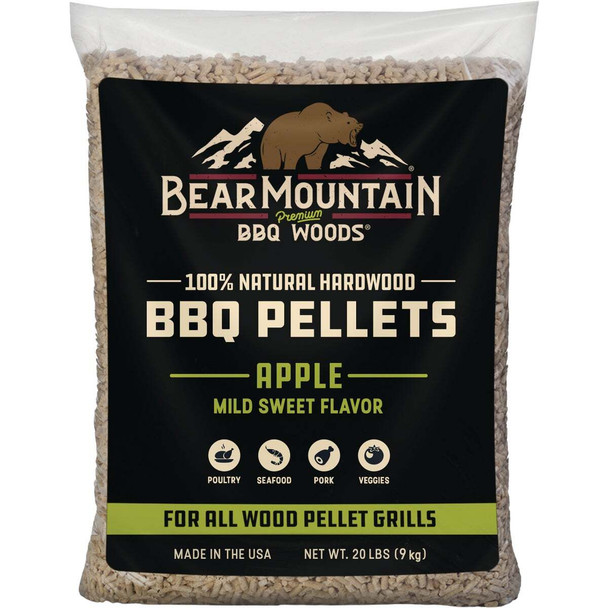 Bear Mountain BBQ Premium Woods 20 Lb. Apple Wood Pellet FK12