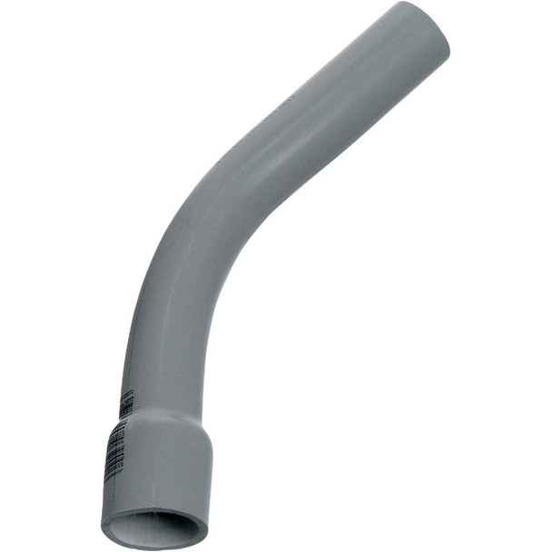 Carlon 2 In. Schedule 40 45 Deg Standard Radius Belled End PVC Elbow UA7AJB-CAR