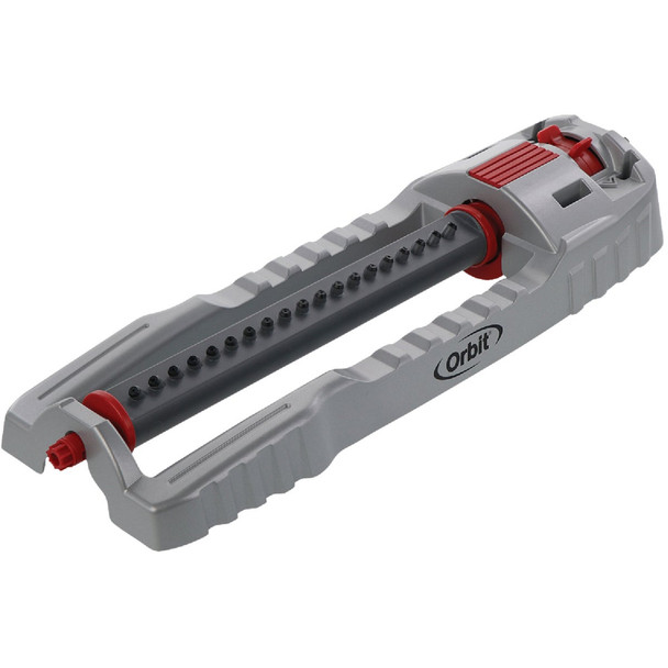 Orbit Pro Series Aluminum 4000 Sq. Ft. Gray & Black Oscillating Sprinkler 56281