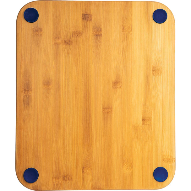 Core Bamboo 13.5 In. Square Natural Sapphire Foot Grip Cutting Board DBC27697