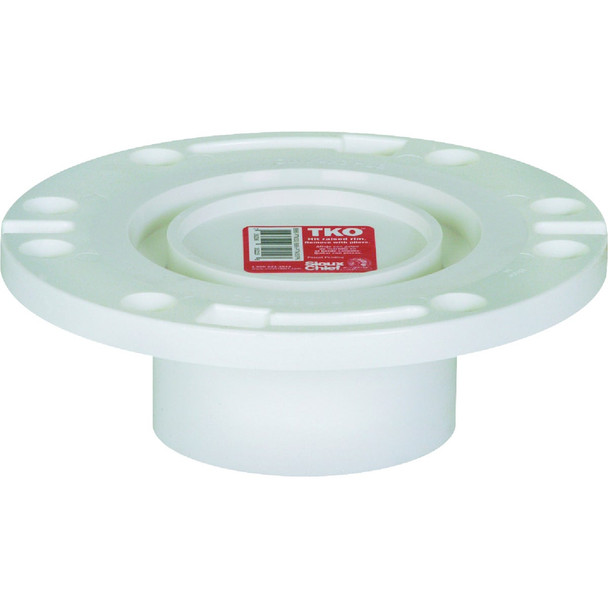 Sioux Chief 3 In. Schedule 30 DWV PVC Closet Flange 886-PT30