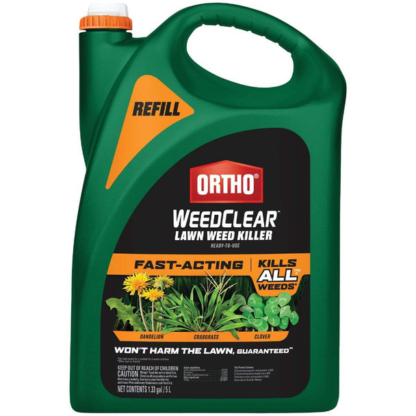 Ortho WeedClear 1 Gal. Ready-To-Use Refill Lawn Weed Killer 4659605