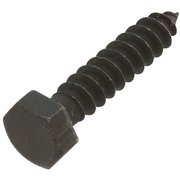 National Hardware 5/16 x 1-1/2 In. Black Zinc Lag Screw (6 Ct.) N179-150